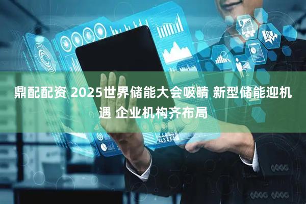 鼎配配资 2025世界储能大会吸睛 新型储能迎机遇 企业机构齐布局